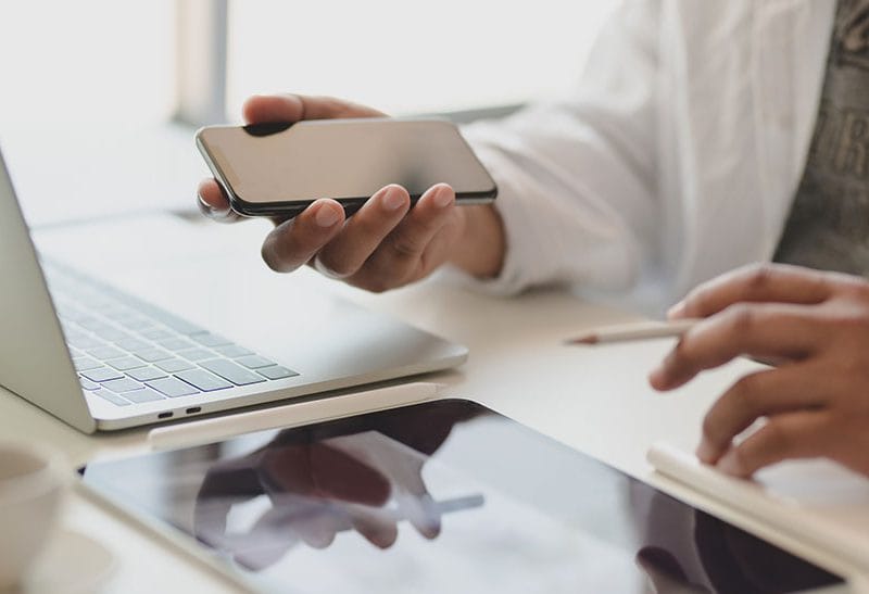 estudiar con el movil y tablet