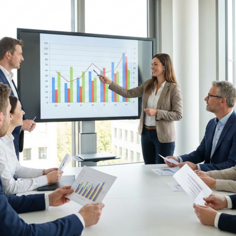 Imagen de equipo en una odicina en un plan formativo