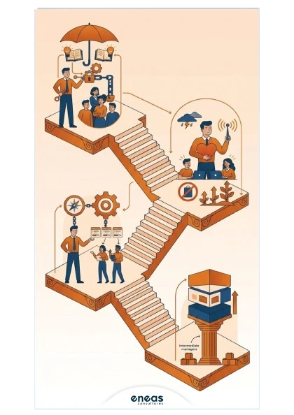 beneficios del liderazgo para mandos intermedios.