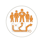 Icono liderazgo situacional y adaptabilidad.