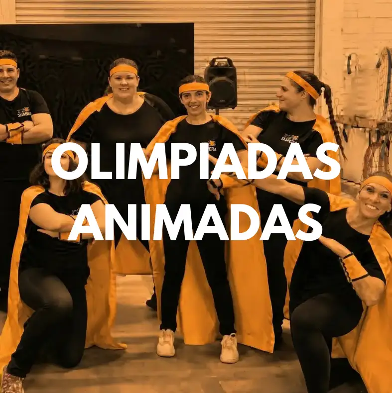 Olimpiadas animadas, actividad de Team Building para empresas de Eneas Consultores.