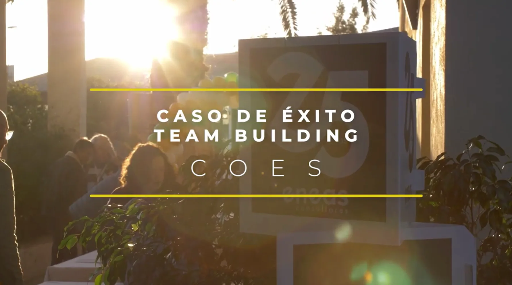 Video 1 portada de Team Building de COES con Eneas Consultores.